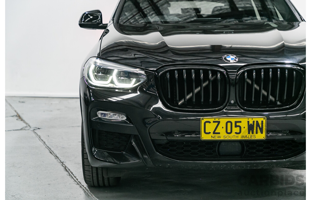 9/2019 BMW X4 xDrive30i M Sport (AWD) G02 5d Coupe Black Sapphire Metallic Turbo 2.0L