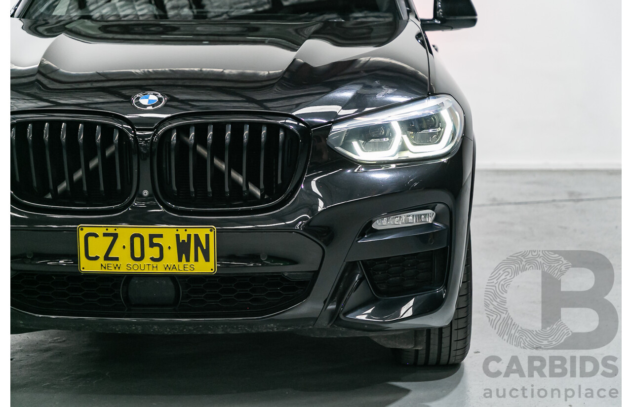 9/2019 BMW X4 xDrive30i M Sport (AWD) G02 5d Coupe Black Sapphire Metallic Turbo 2.0L