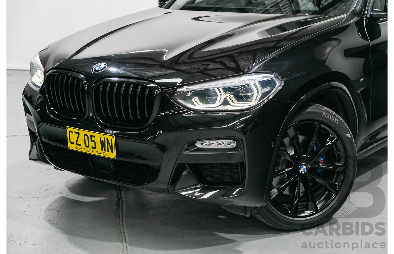 9/2019 BMW X4 xDrive30i M Sport (AWD) G02 5d Coupe Black Sapphire Metallic Turbo 2.0L