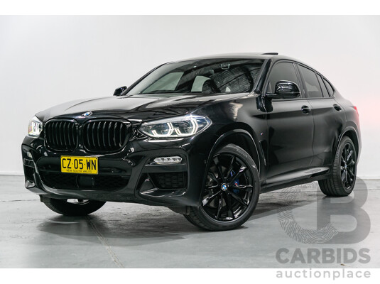 9/2019 BMW X4 xDrive30i M Sport (AWD) G02 5d Coupe Black Sapphire Metallic Turbo 2.0L
