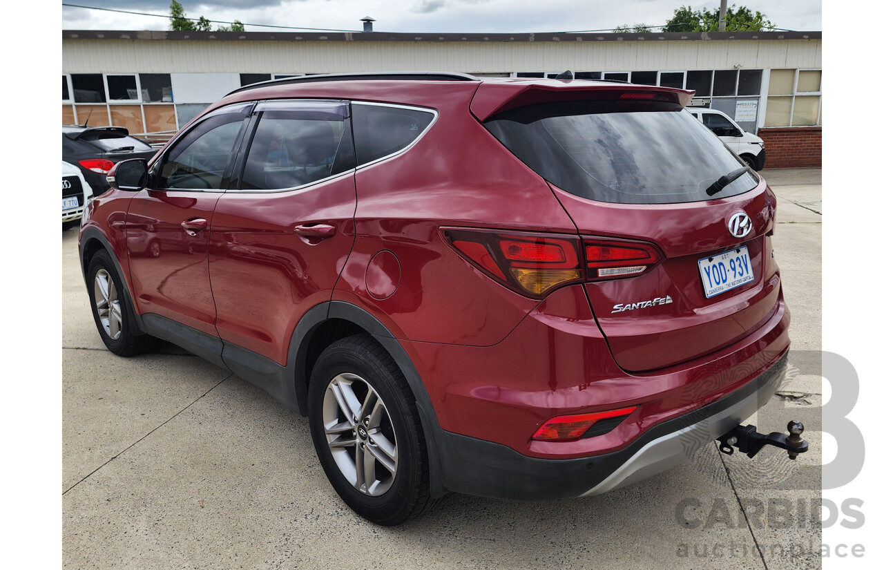 07/2016 Hyundai Santa Fe Active CRDi (4x4) DM SERIES II (DM3) 4d Wagon Red 2.2L
