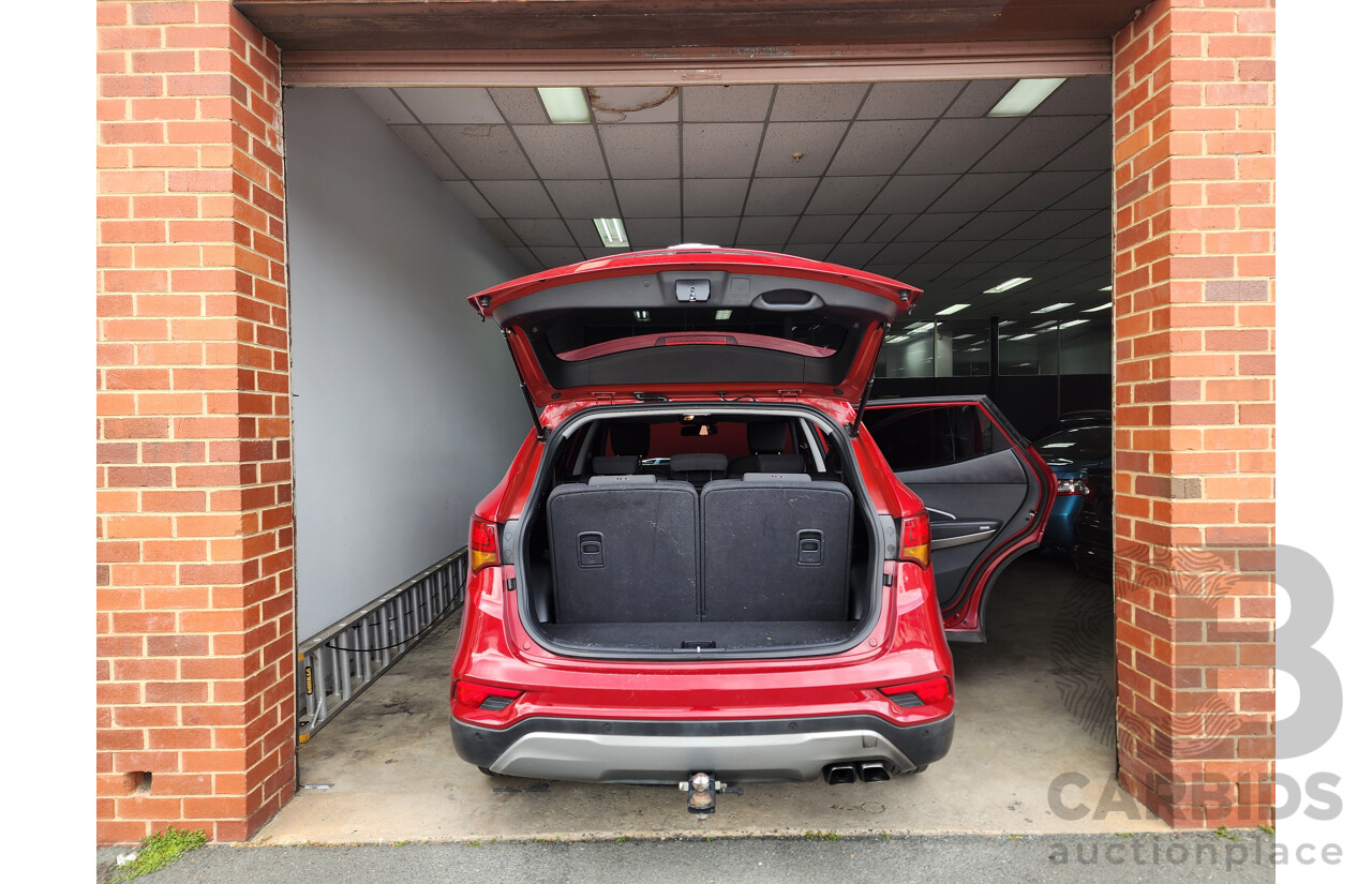07/2016 Hyundai Santa Fe Active CRDi (4x4) DM SERIES II (DM3) 4d Wagon Red 2.2L