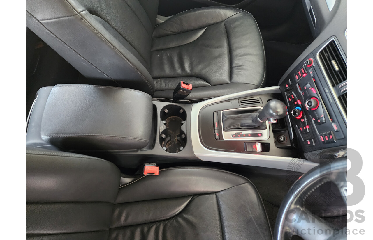 01/2010 Audi Q5 2.0 TFSI Quattro 8R MY10 4d Wagon Silver 2.0L