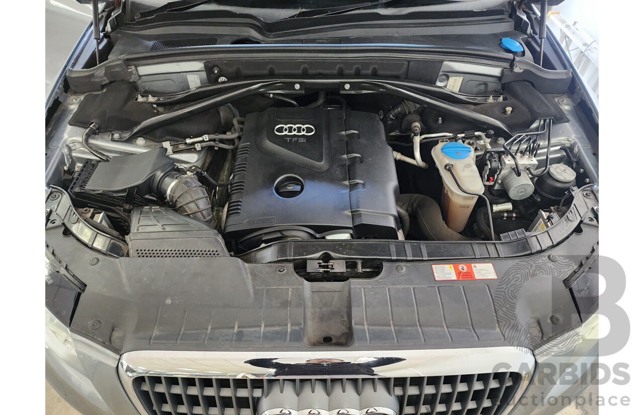 01/2010 Audi Q5 2.0 TFSI Quattro 8R MY10 4d Wagon Silver 2.0L