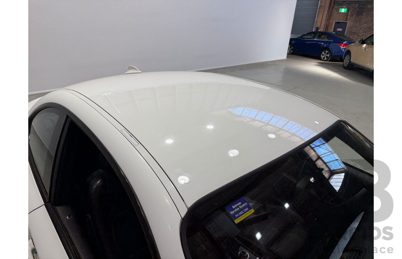 01/2013 BMW 120i  E82 MY12 Update 2d Coupe Alpine White Turbo Petrol 2.0L