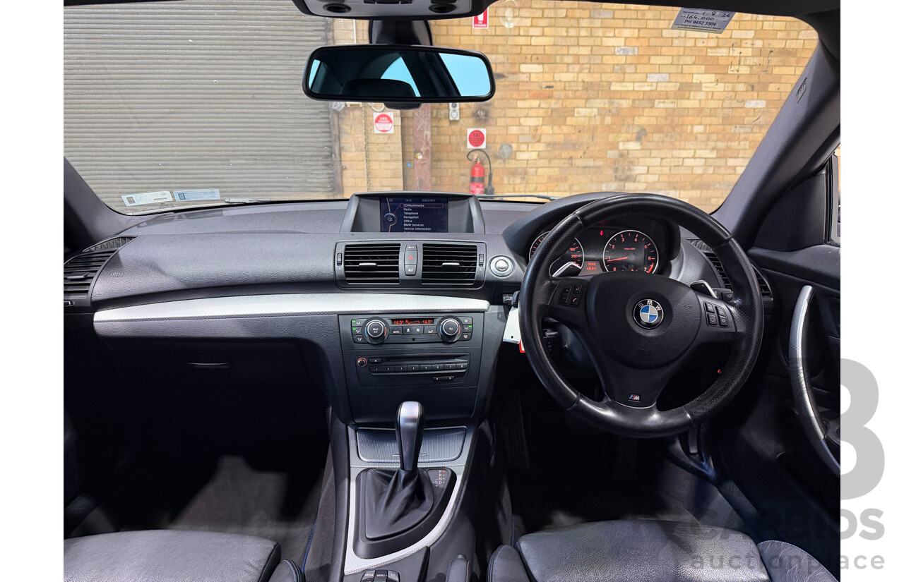 01/2013 BMW 120i  E82 MY12 Update 2d Coupe Alpine White Turbo Petrol 2.0L