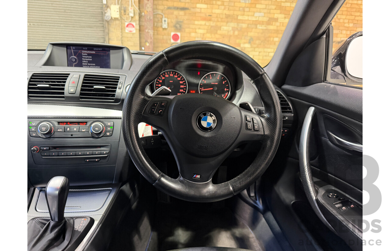 01/2013 BMW 120i  E82 MY12 Update 2d Coupe Alpine White Turbo Petrol 2.0L