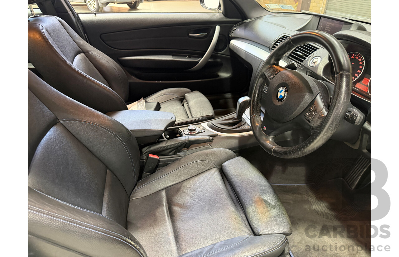 01/2013 BMW 120i  E82 MY12 Update 2d Coupe Alpine White Turbo Petrol 2.0L