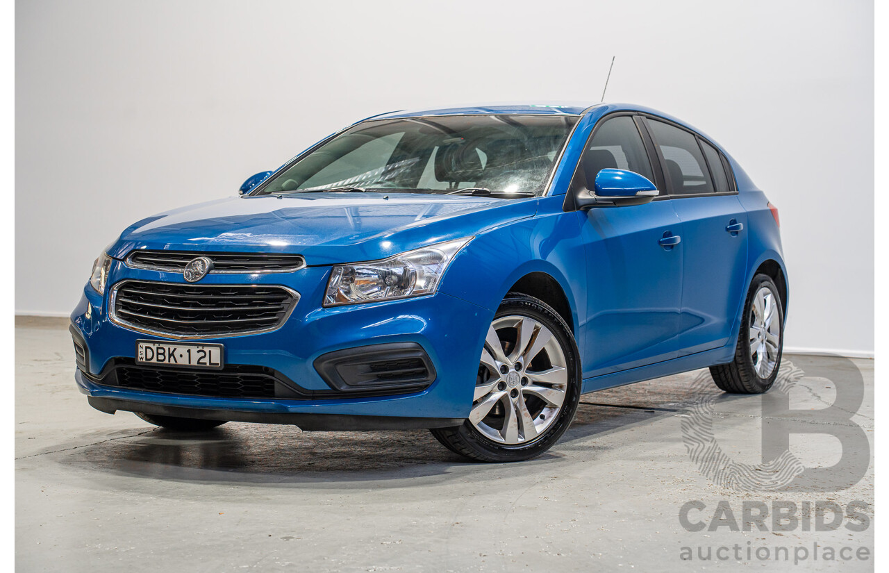 10/2015 Holden Cruze CD JH MY16 4d Sportwagon Blue 1.8L