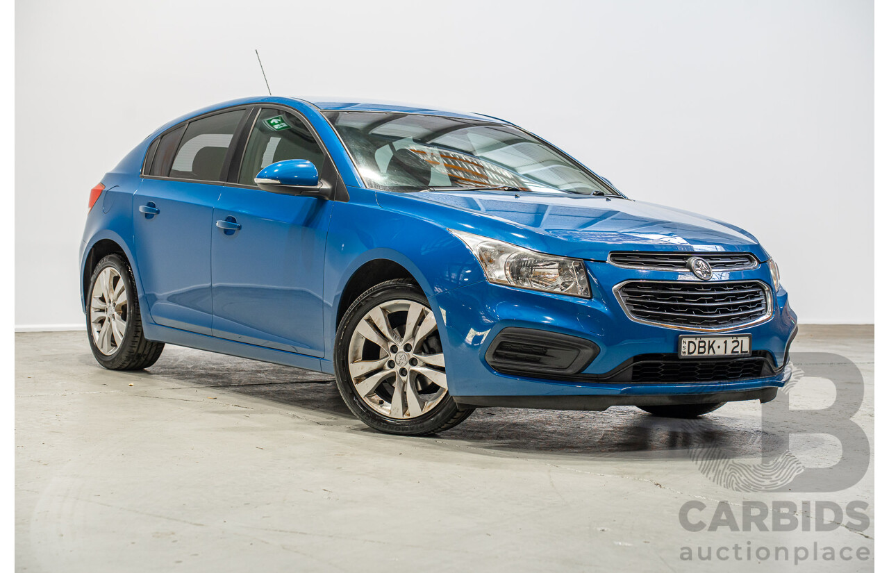 10/2015 Holden Cruze CD JH MY16 4d Sportwagon Blue 1.8L
