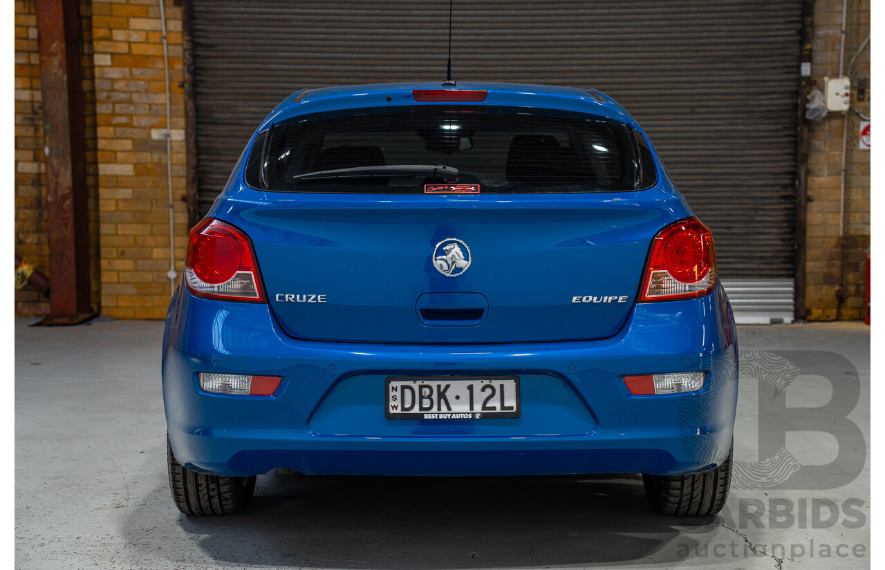 10/2015 Holden Cruze CD JH MY16 4d Sportwagon Blue 1.8L