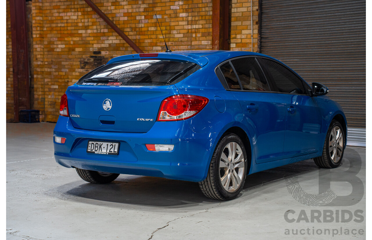 10/2015 Holden Cruze CD JH MY16 4d Sportwagon Blue 1.8L
