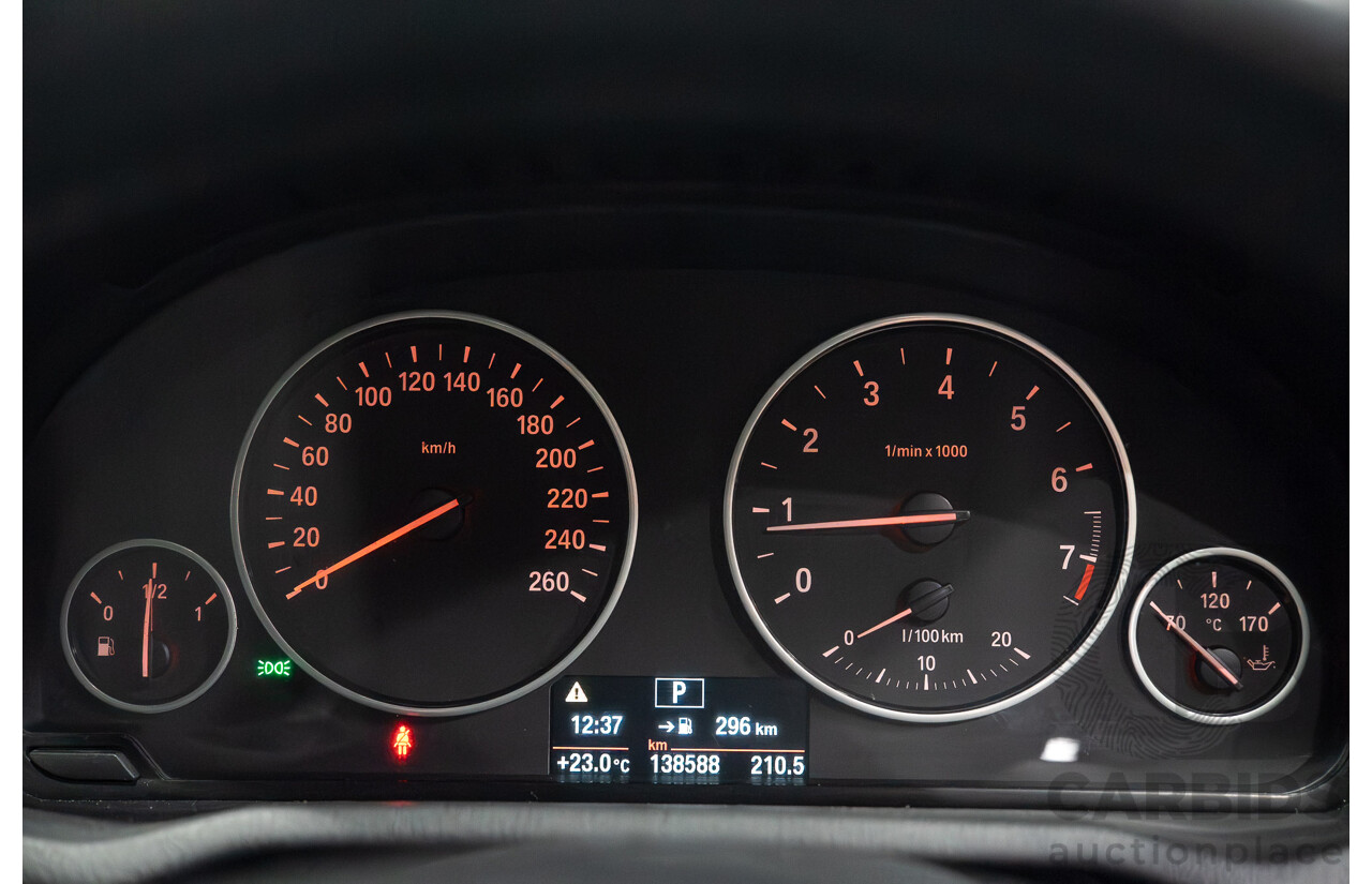 02/2013 BMW X3 xDrive 28i (4WD) F25 4d Wagon Black Turbo 2.0L