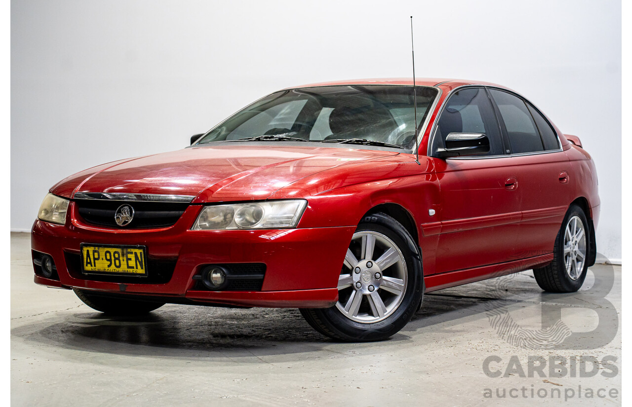 6/2006 Holden Berlina VZ MY06 4d Sedan Maroon V6 3.6L