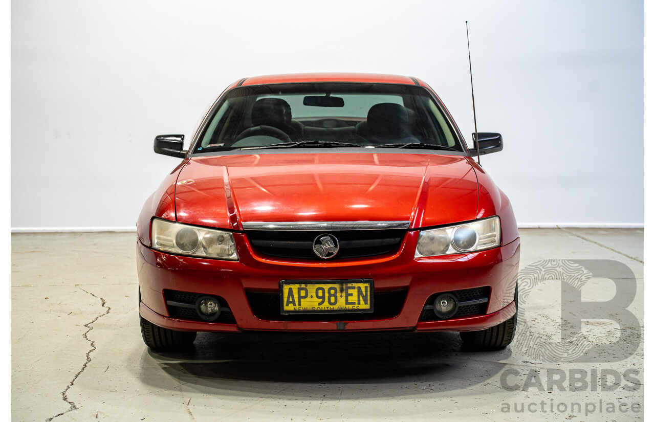 6/2006 Holden Berlina VZ MY06 4d Sedan Maroon V6 3.6L