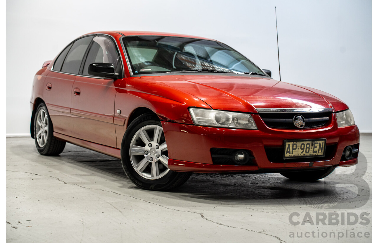6/2006 Holden Berlina VZ MY06 4d Sedan Maroon V6 3.6L