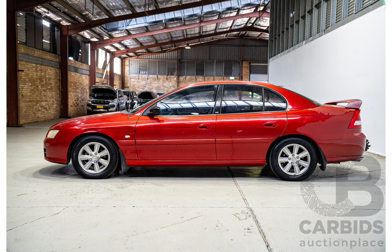 6/2006 Holden Berlina VZ MY06 4d Sedan Maroon V6 3.6L