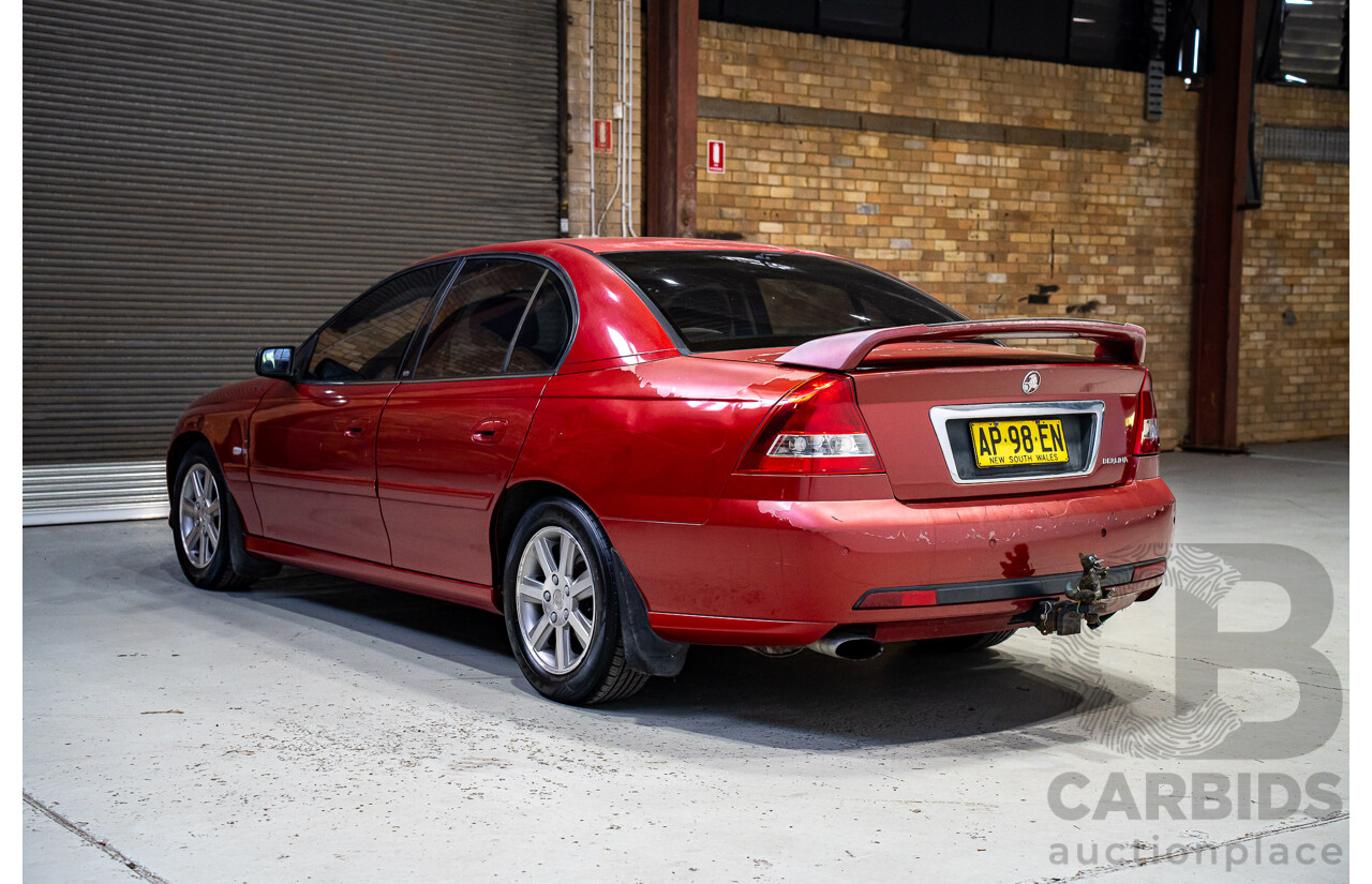 6/2006 Holden Berlina VZ MY06 4d Sedan Maroon V6 3.6L
