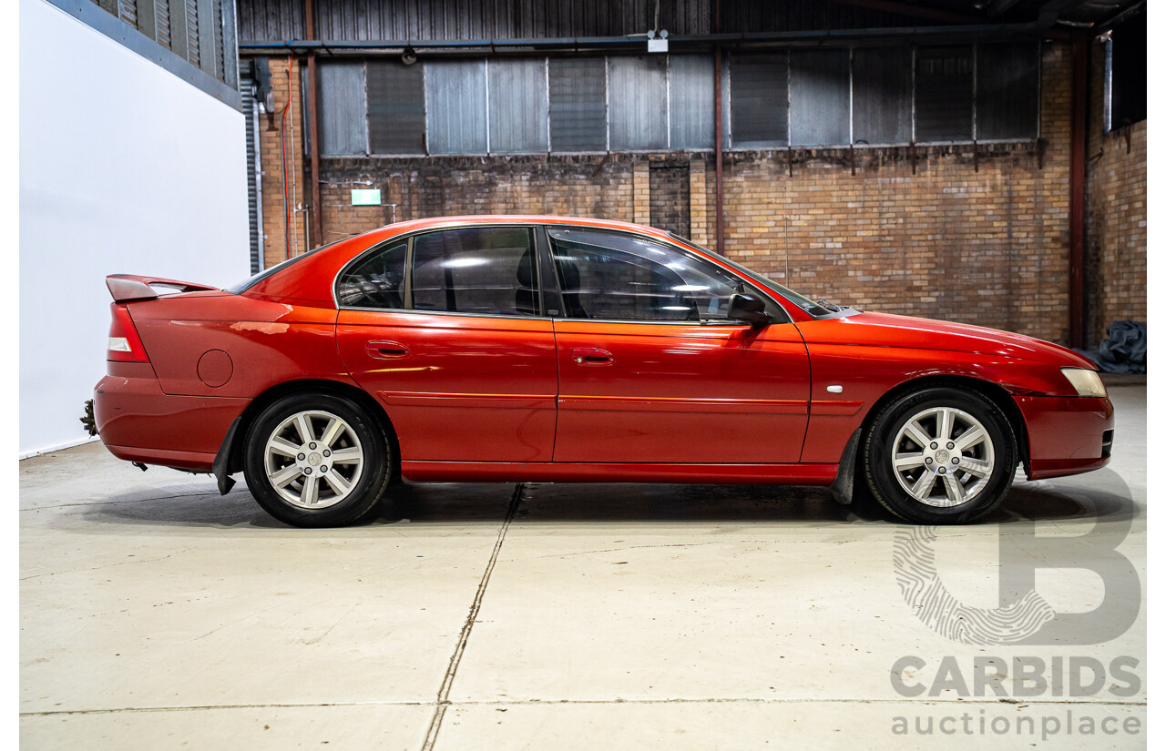 6/2006 Holden Berlina VZ MY06 4d Sedan Maroon V6 3.6L