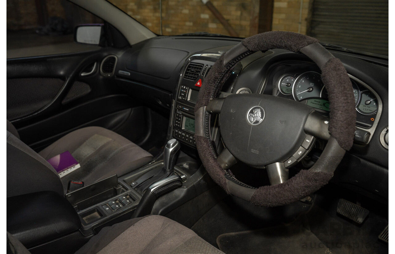 6/2006 Holden Berlina VZ MY06 4d Sedan Maroon V6 3.6L