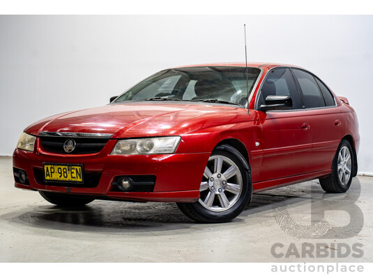 6/2006 Holden Berlina VZ MY06 4d Sedan Maroon V6 3.6L
