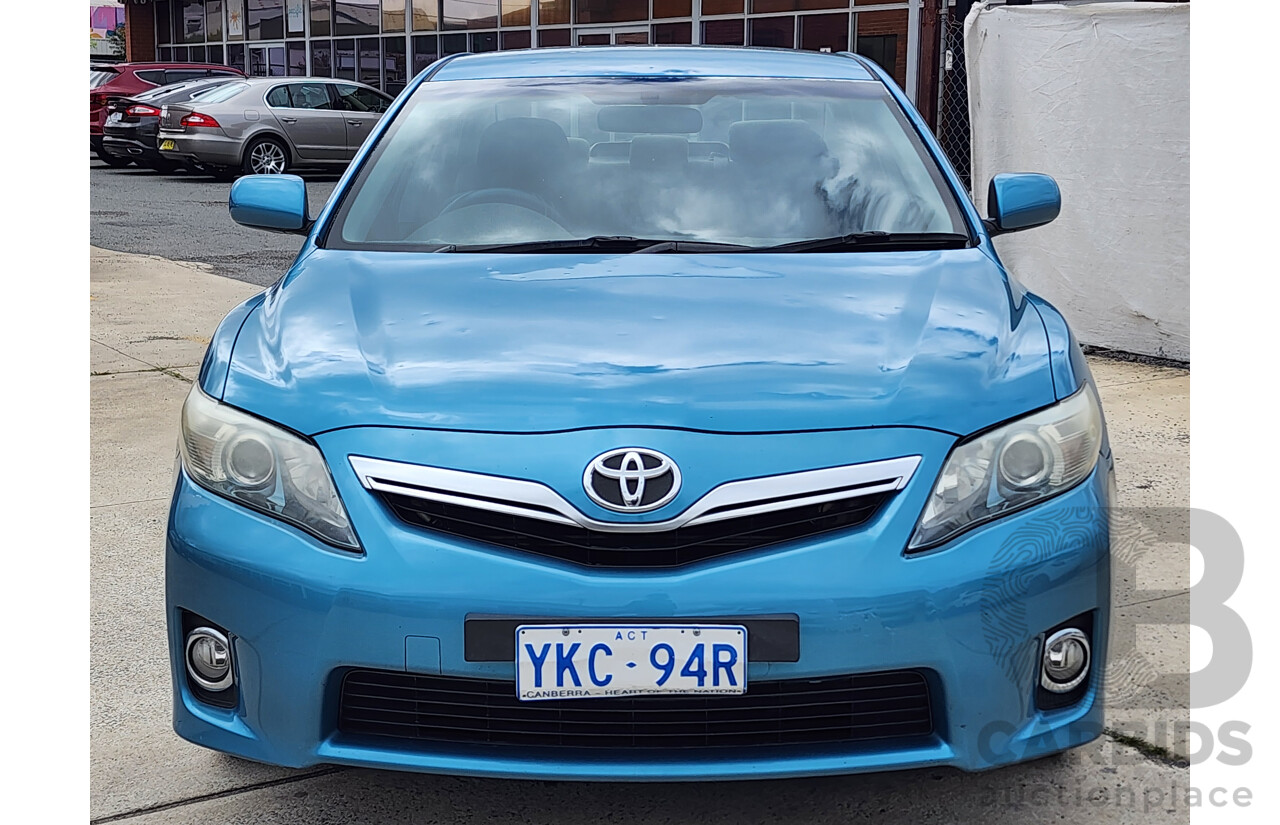 06/2010 Toyota Camry Hybrid AHV40R 4d Sedan Blue 2.4L