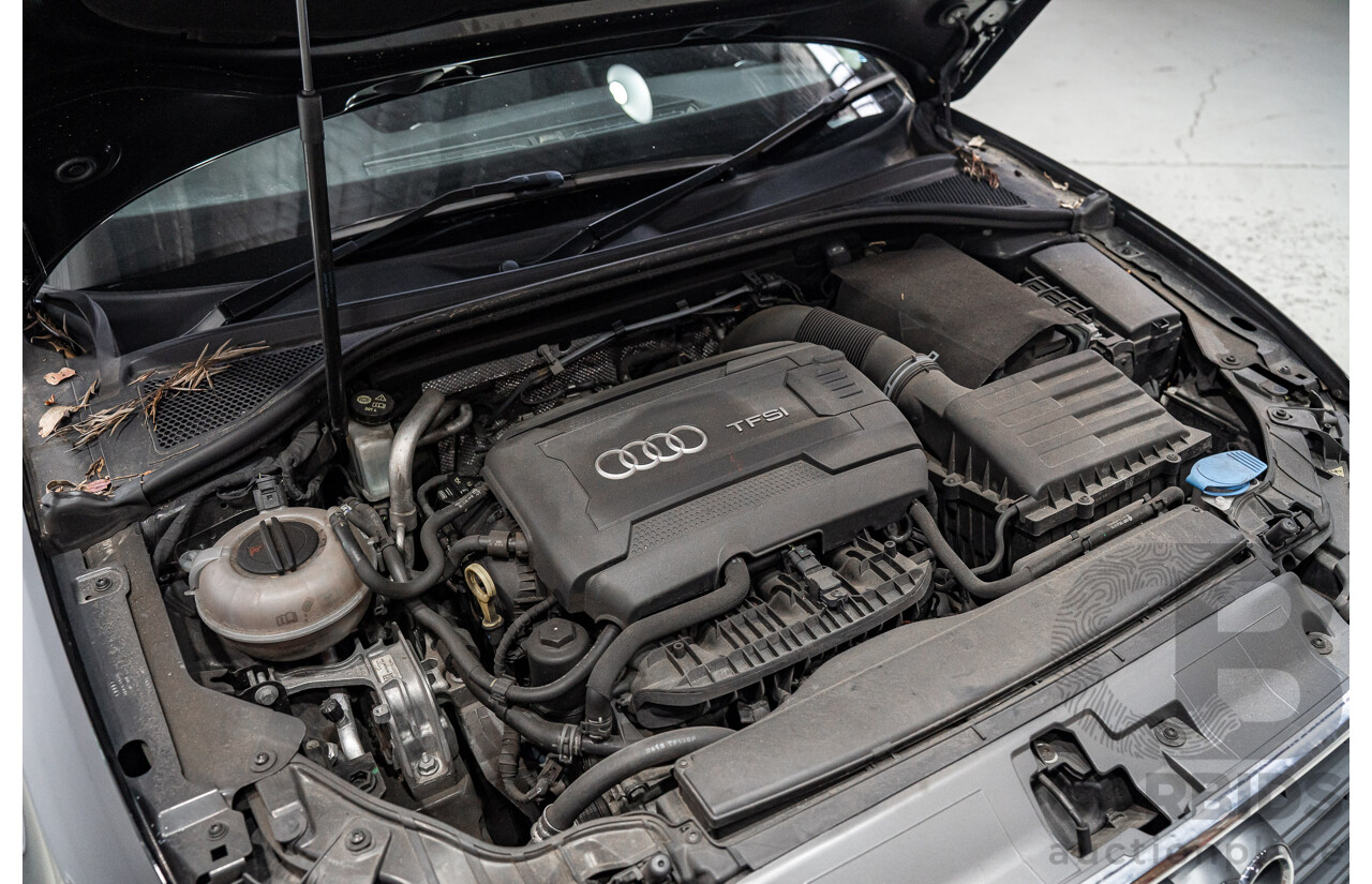 12/2015 Audi A3 Sportsback 1.8 TFSI Ambition 8V MY15 5d Hatchback Myth Black Metallic Turbo 1.8L