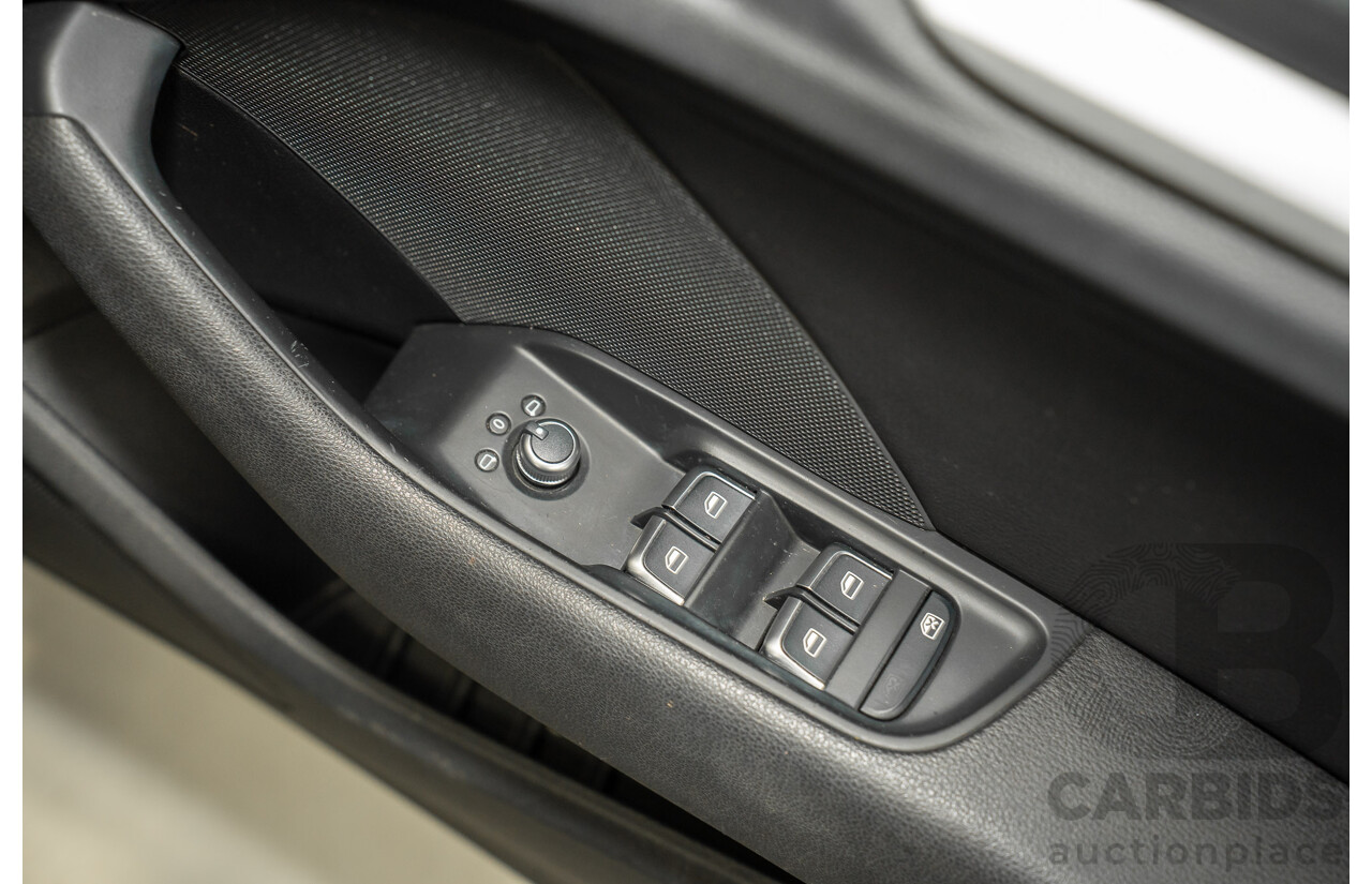12/2015 Audi A3 Sportsback 1.8 TFSI Ambition 8V MY15 5d Hatchback Myth Black Metallic Turbo 1.8L