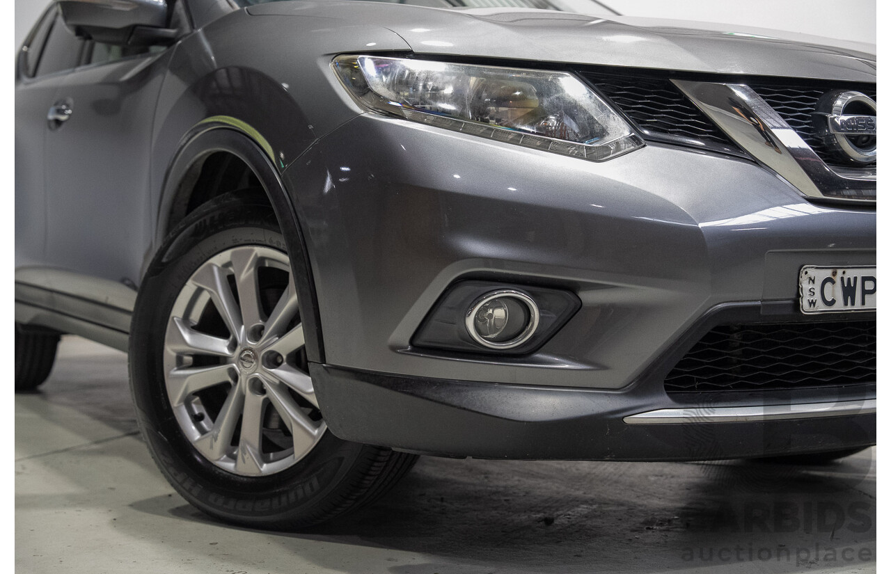 11/2014 Nissan X-Trail ST-L (4x4) T32 4d Wagon Grey 2.5L