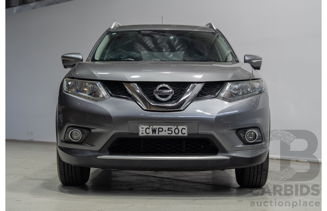 11/2014 Nissan X-Trail ST-L (4x4) T32 4d Wagon Grey 2.5L