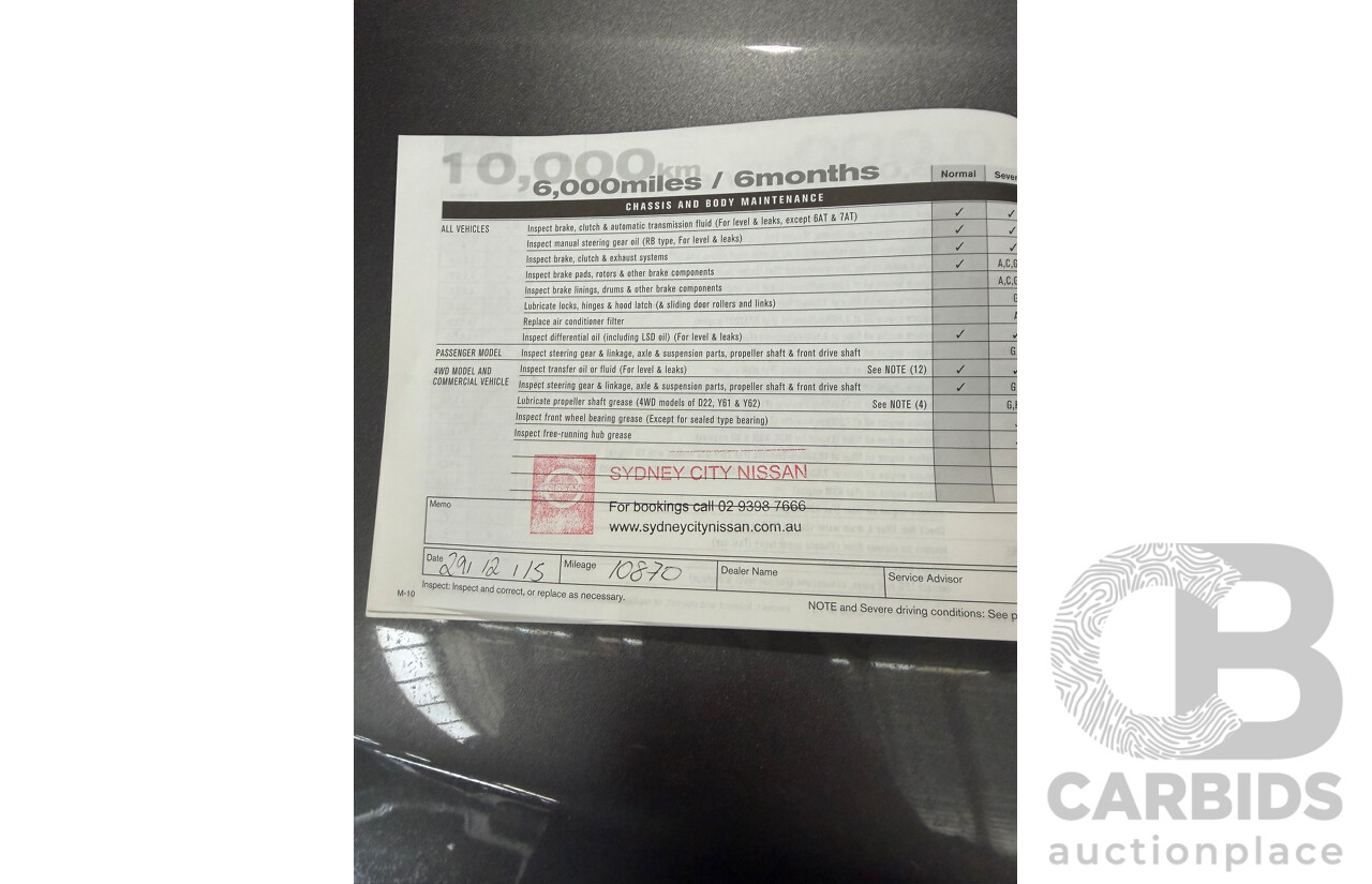 11/2014 Nissan X-Trail ST-L (4x4) T32 4d Wagon Grey 2.5L