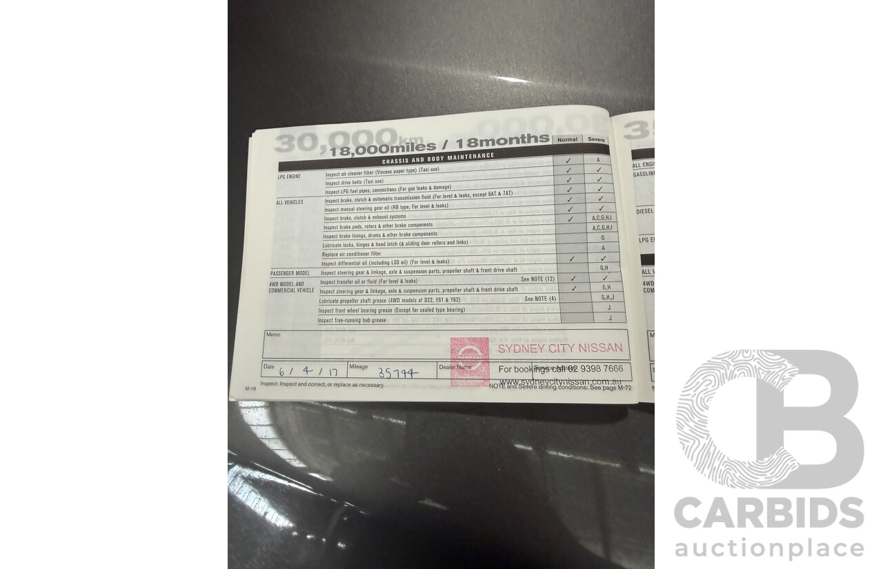 11/2014 Nissan X-Trail ST-L (4x4) T32 4d Wagon Grey 2.5L