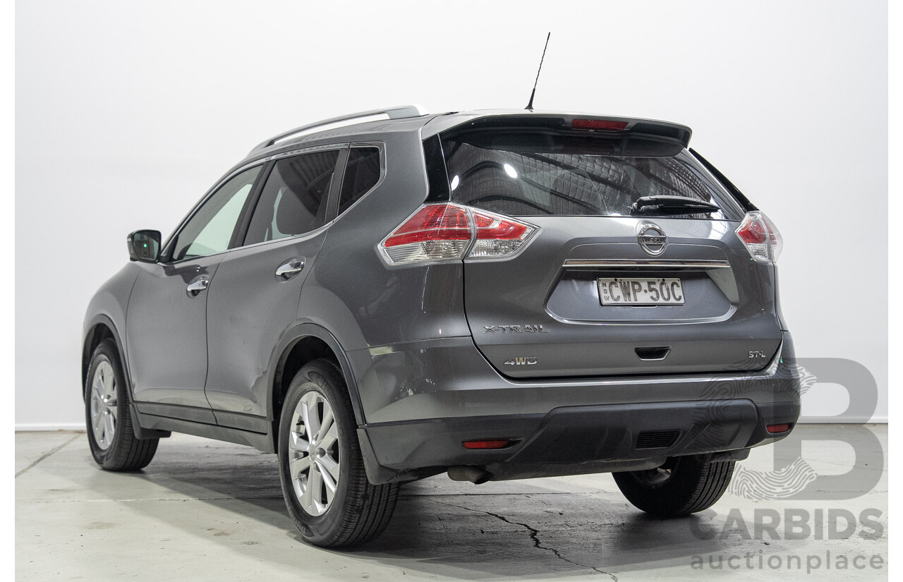 11/2014 Nissan X-Trail ST-L (4x4) T32 4d Wagon Grey 2.5L