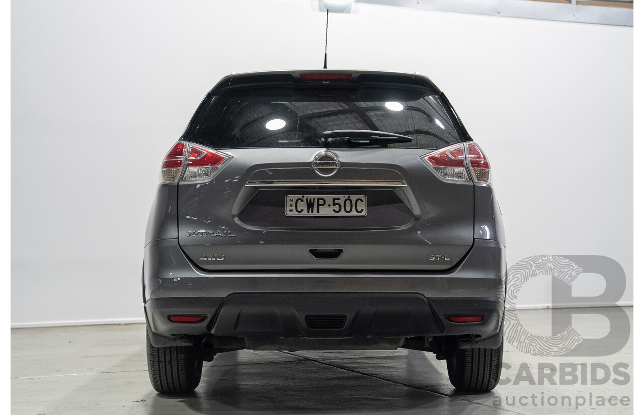11/2014 Nissan X-Trail ST-L (4x4) T32 4d Wagon Grey 2.5L