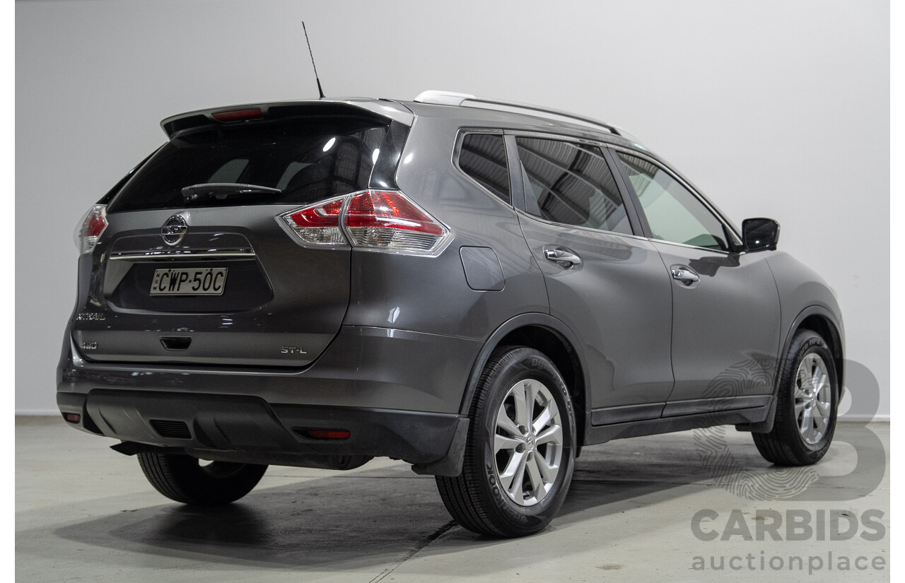 11/2014 Nissan X-Trail ST-L (4x4) T32 4d Wagon Grey 2.5L