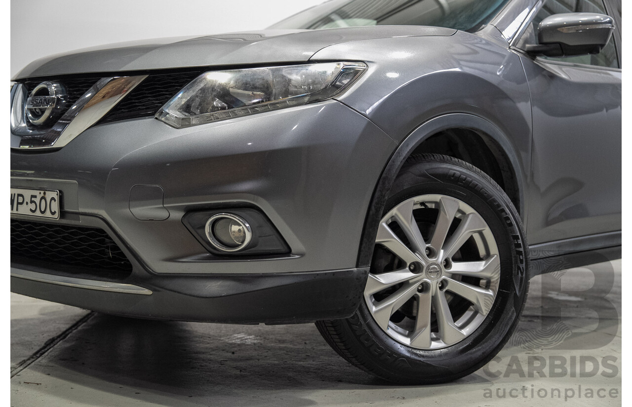 11/2014 Nissan X-Trail ST-L (4x4) T32 4d Wagon Grey 2.5L