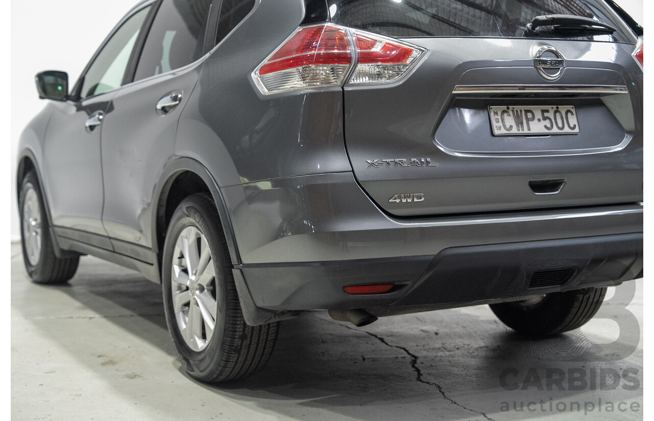 11/2014 Nissan X-Trail ST-L (4x4) T32 4d Wagon Grey 2.5L
