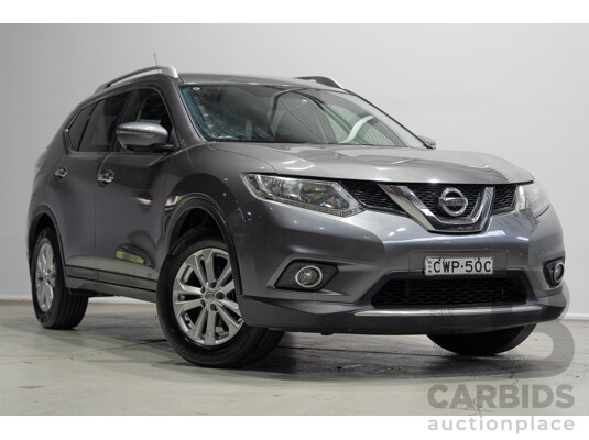 11/2014 Nissan X-Trail ST-L (4x4) T32 4d Wagon Grey 2.5L