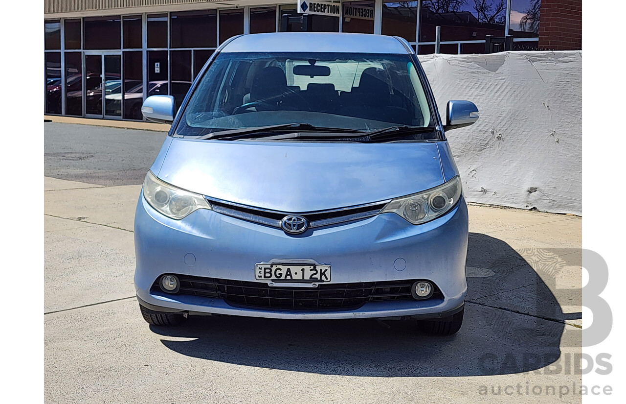 07/2007 Toyota Tarago GLi ACR50R 4d Wagon Blue 2.4L