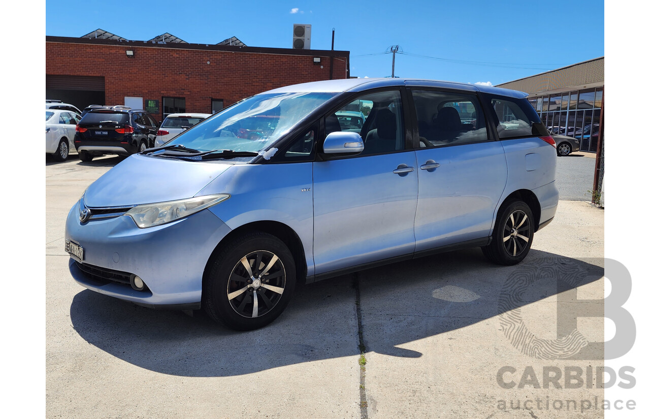 07/2007 Toyota Tarago GLi ACR50R 4d Wagon Blue 2.4L