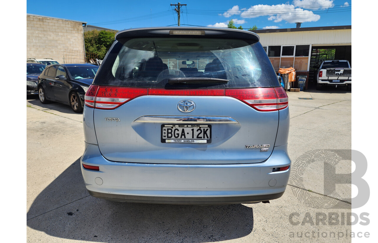 07/2007 Toyota Tarago GLi ACR50R 4d Wagon Blue 2.4L