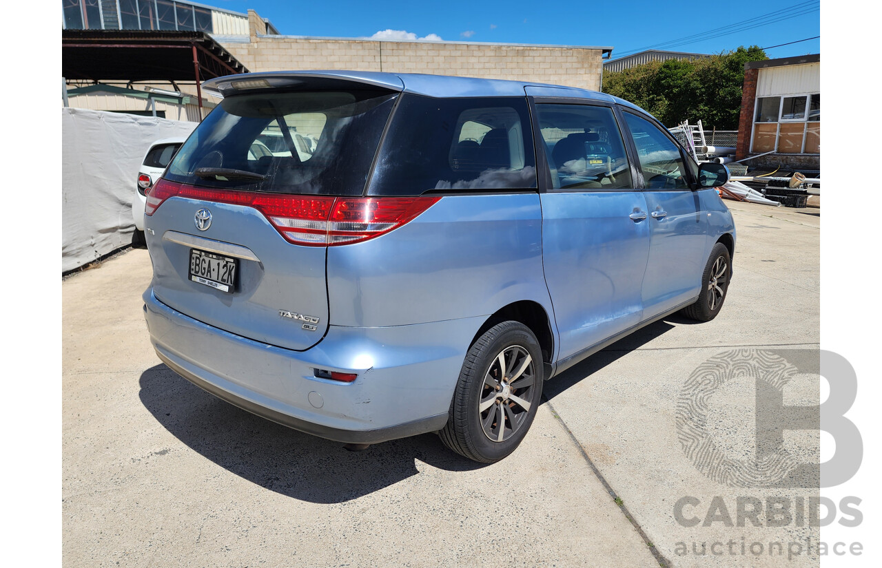 07/2007 Toyota Tarago GLi ACR50R 4d Wagon Blue 2.4L