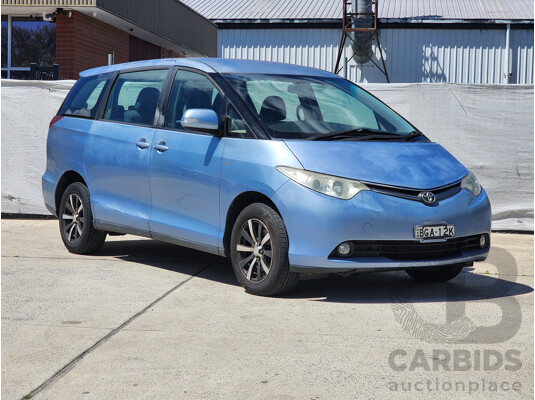 07/2007 Toyota Tarago GLi ACR50R 4d Wagon Blue 2.4L