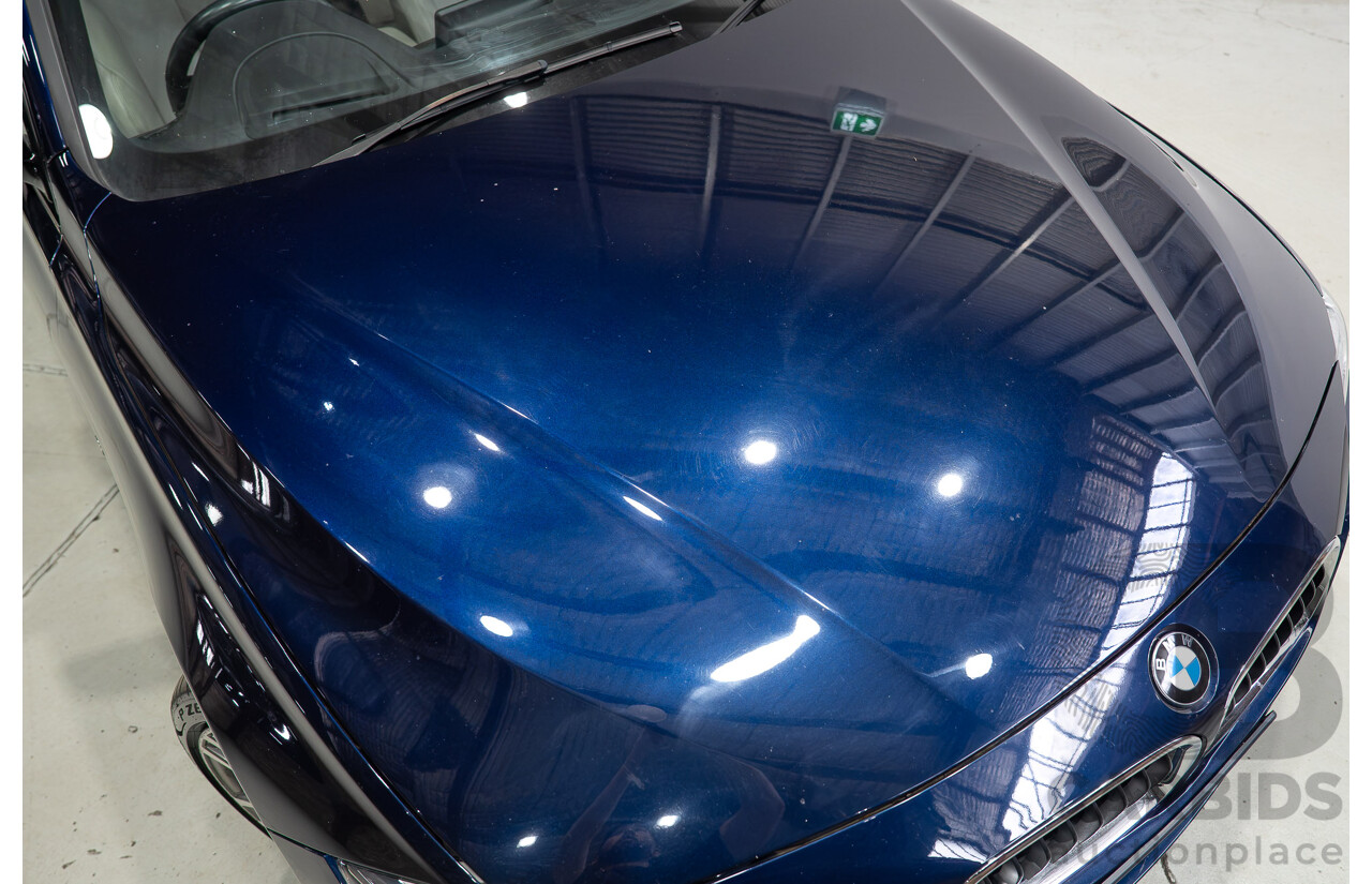 07/2016 BMW 330i M-Sport F30 LCI 4d Sedan Tanzanite Blue Metallic Turbo 2.0L