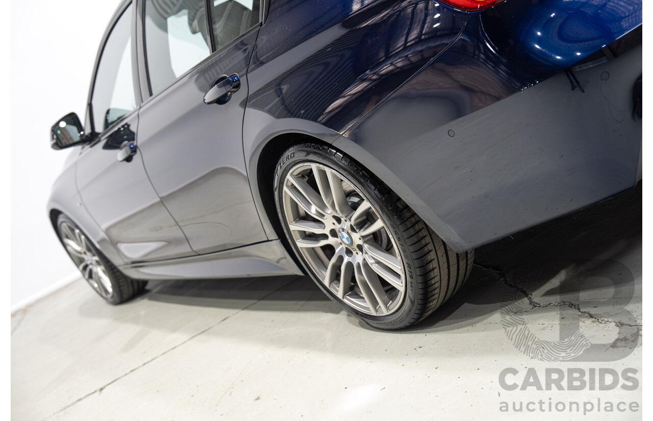 07/2016 BMW 330i M-Sport F30 LCI 4d Sedan Tanzanite Blue Metallic Turbo 2.0L