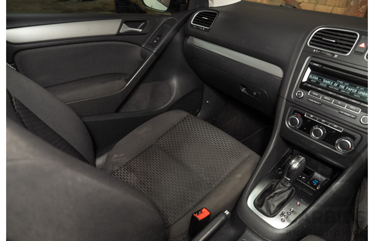 07/2012 Volkswagen Golf 90 TSI Trendline 1K MY13 5d Hatchback White 1.4L