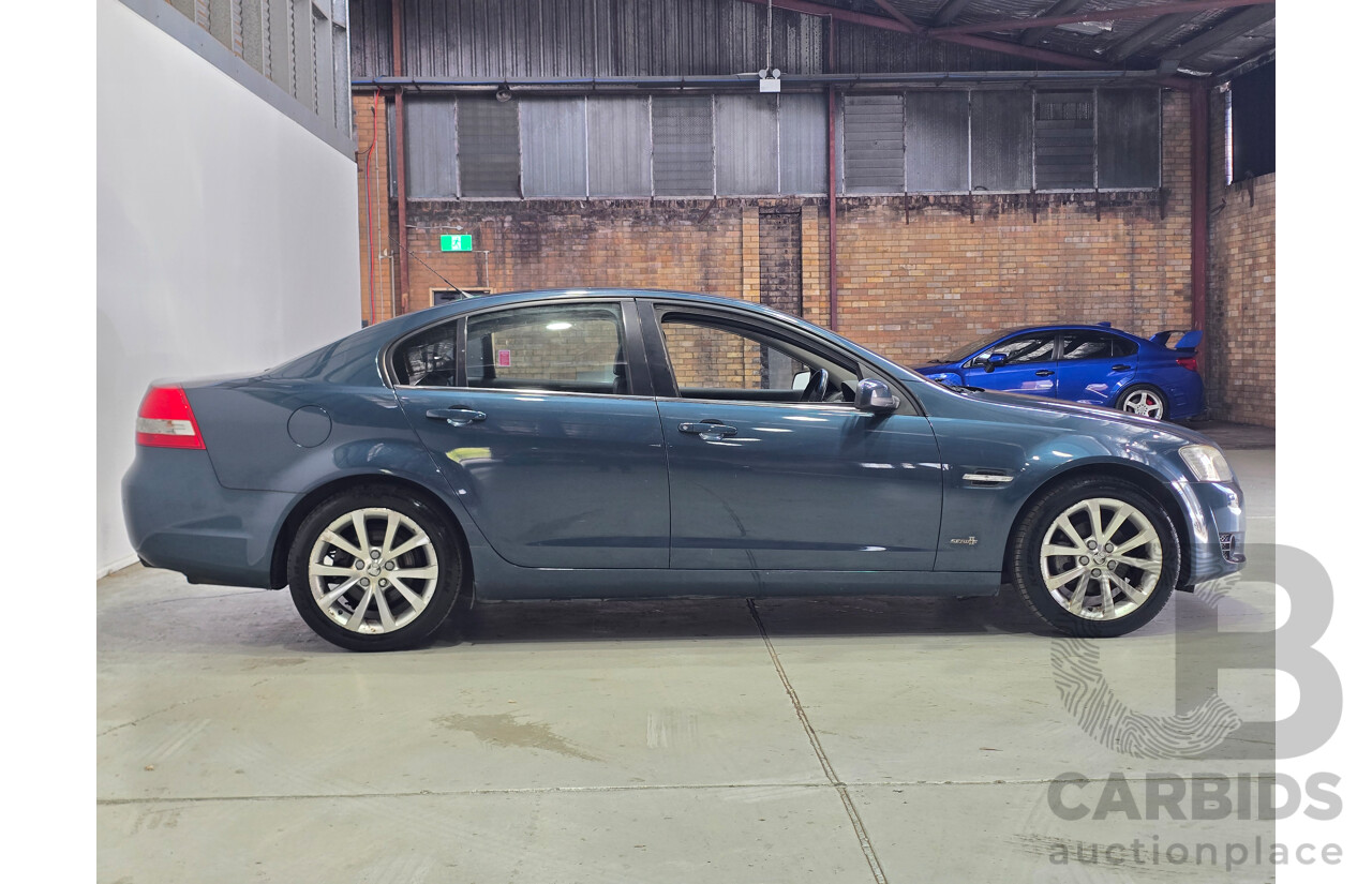 06/2011 Holden Berlina VE II 4d Sedan Karma Blue V6 3.0L
