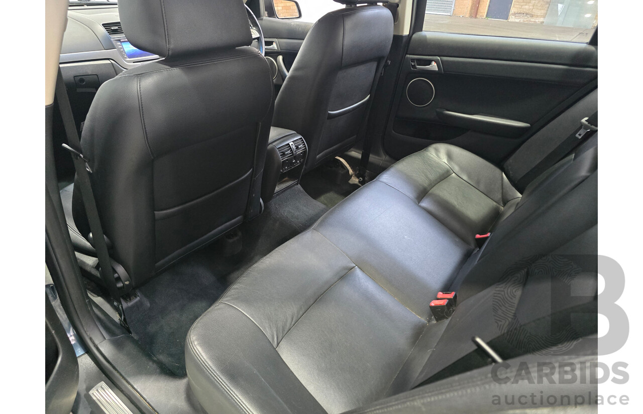 06/2011 Holden Berlina VE II 4d Sedan Karma Blue V6 3.0L
