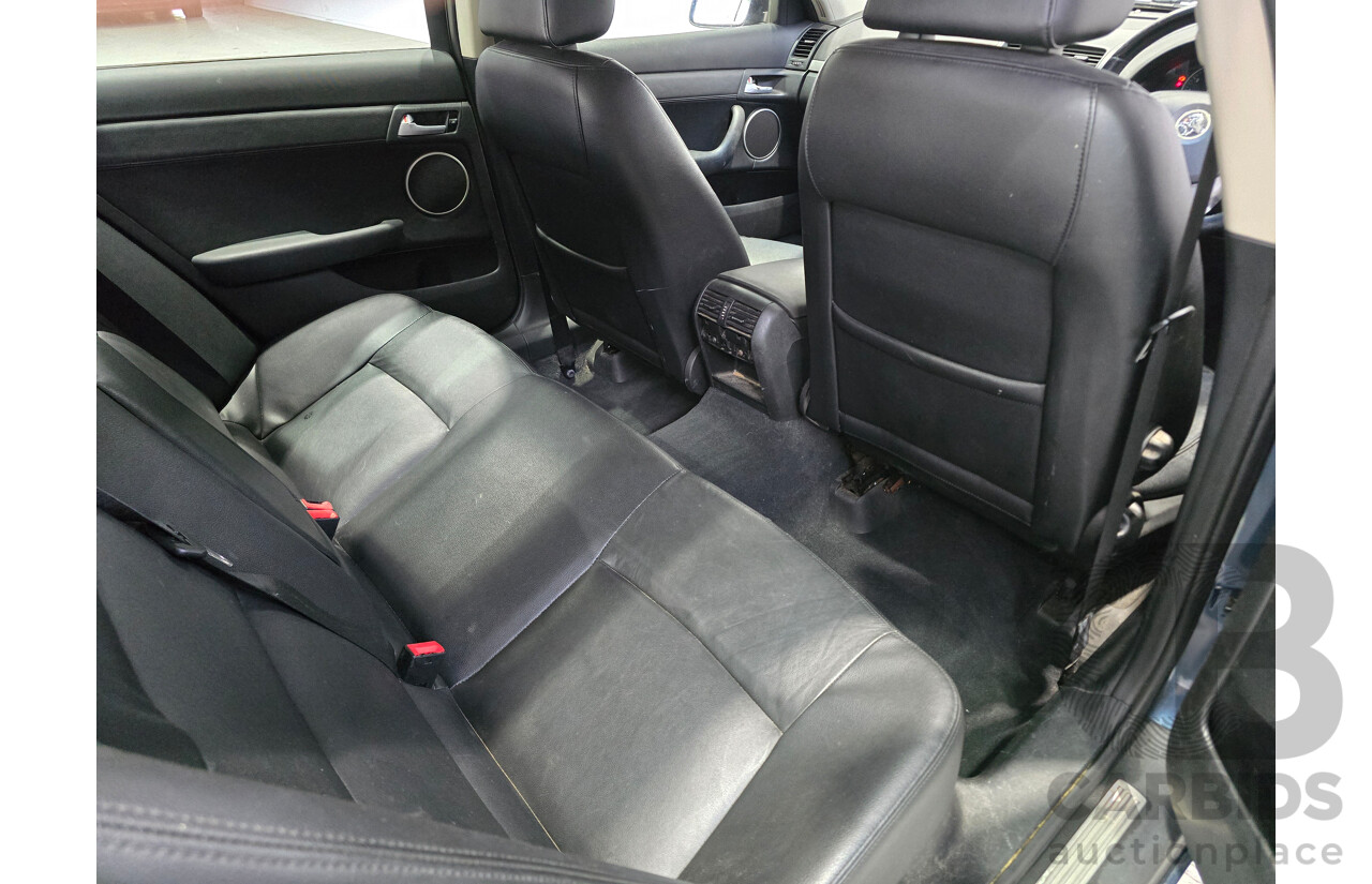 06/2011 Holden Berlina VE II 4d Sedan Karma Blue V6 3.0L