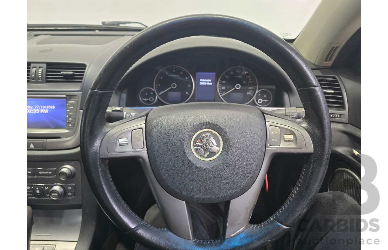 06/2011 Holden Berlina VE II 4d Sedan Karma Blue V6 3.0L